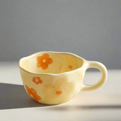 Handmade Ceramic Coffee  Mug - Sip in Style
