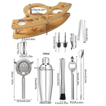 Professional Cocktail Shaker Set